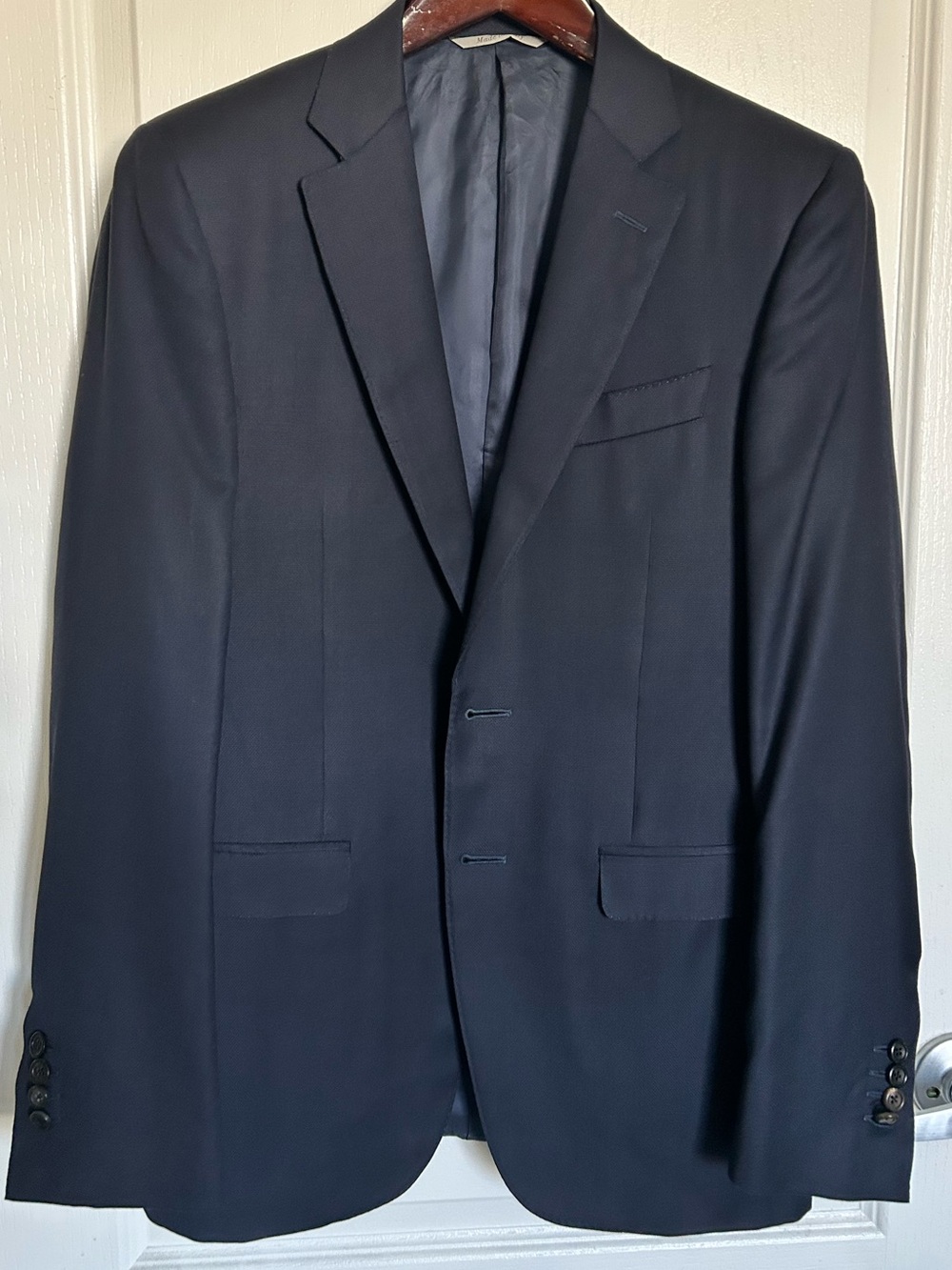 Canali Men's Midnight Blue or Dark Blue  Blazer made in Italy